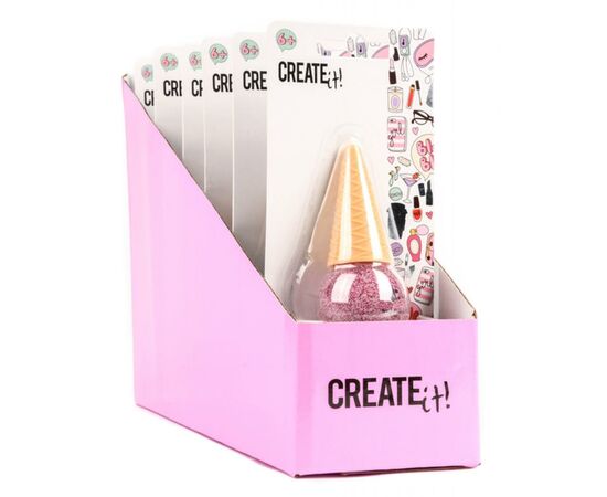 Детская косметика Create it! Лак для ногтей АЙС КРИМ КОНФЕТТИ 6 видов (84132), изображение 6 Детская косметика Create it! Лак для ногтей АЙС КРИМ КОНФЕТТИ 6 видов (84132), изображение 6