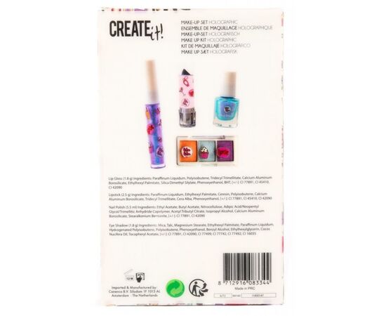 Детская косметика Create it! Набор косметики Голография (84140), изображение 3 Детская косметика Create it! Набор косметики Голография (84140), изображение 3