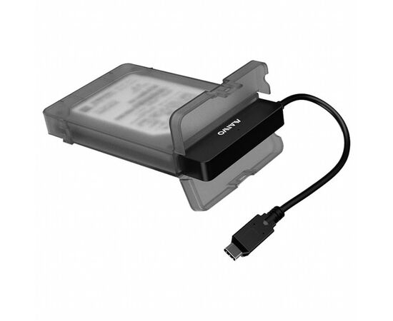 Адаптер Maiwo USB3.1 GEN1 TypeC to HDD 2,5" SATA/SSD black (K104G2 black), изображение 2 Адаптер Maiwo USB3.1 GEN1 TypeC to HDD 2,5" SATA/SSD black (K104G2 black), изображение 2