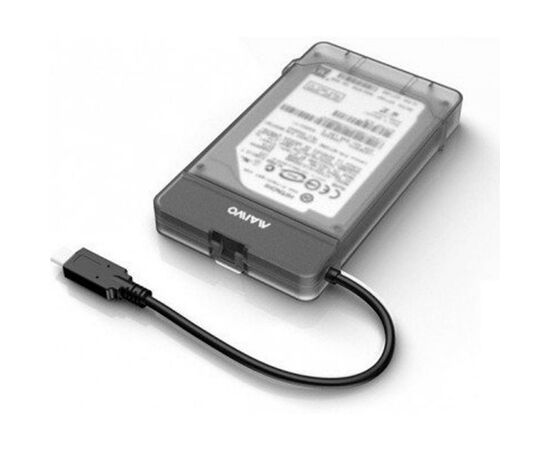 Адаптер Maiwo USB3.1 GEN1 TypeC to HDD 2,5" SATA/SSD black (K104G2 black), изображение 4 Адаптер Maiwo USB3.1 GEN1 TypeC to HDD 2,5" SATA/SSD black (K104G2 black), изображение 4