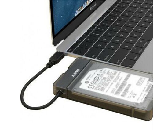 Адаптер Maiwo USB3.1 GEN1 TypeC to HDD 2,5" SATA/SSD black (K104G2 black), изображение 6 Адаптер Maiwo USB3.1 GEN1 TypeC to HDD 2,5" SATA/SSD black (K104G2 black), изображение 6