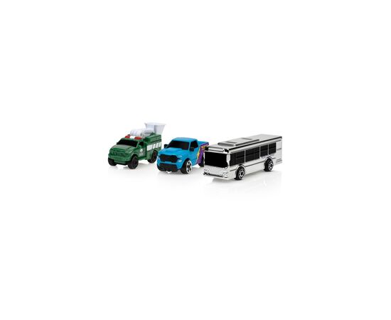 Машина Micro Machines Серебряный - Автобусная гонка, 3 шт (6606609), изображение 2 Машина Micro Machines Серебряный - Автобусная гонка, 3 шт (6606609), изображение 2