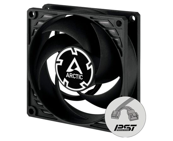 Кулер для корпуса Arctic P8 PWM PST CO (Black) (ACFAN00151A)