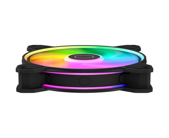 Кулер для корпуса CoolerMaster MasterFan MF140 HALO (MFL-B4DN-16NP2-R2), изображение 3 Кулер для корпуса CoolerMaster MasterFan MF140 HALO (MFL-B4DN-16NP2-R2), изображение 3