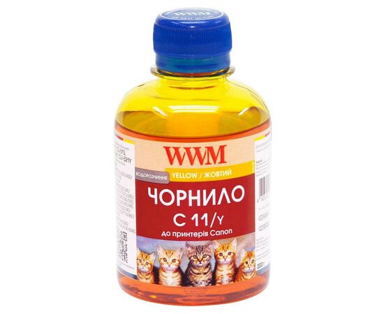 Чернила WWM CANON CL441/511/513/CLI521/426 Yellow (C11/Y)