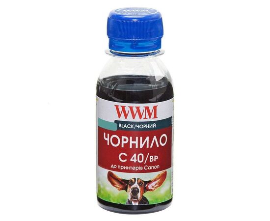 Чорнило WWM CANON PG40/50/PGI5/BCI15 BlackPigment (C40/BP-2)
