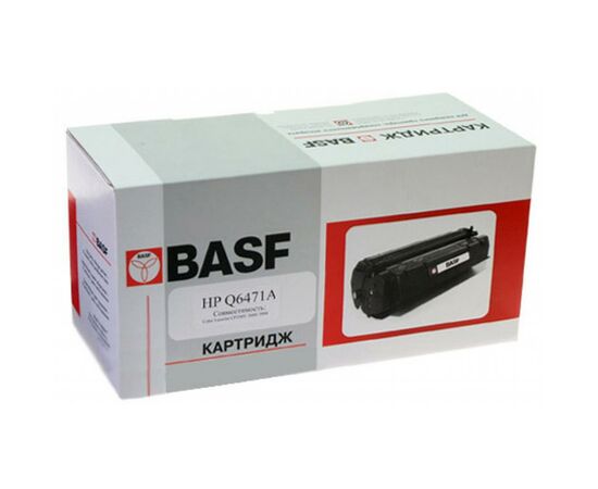 Картридж BASF для HP CLJ 3600/3800 Cyan (KT-Q6471A)