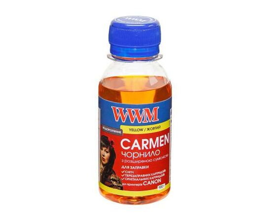 Чернила WWM CANON UNIVERSAL CARMEN 100g Yellow (CU/Y-2)