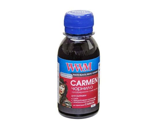 Чернила WWM CANON UNIVERSAL CARMEN 100g Photo Black (CU/PB-2)