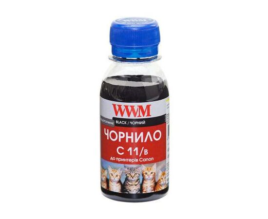 Чернила WWM Canon CLI-521B/CLI-426B 100г Black Water-soluble (C11/B-2)
