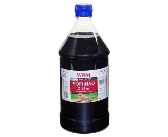 Чорнило WWM Canon CL-451B 1000г Black (C45/B-4)