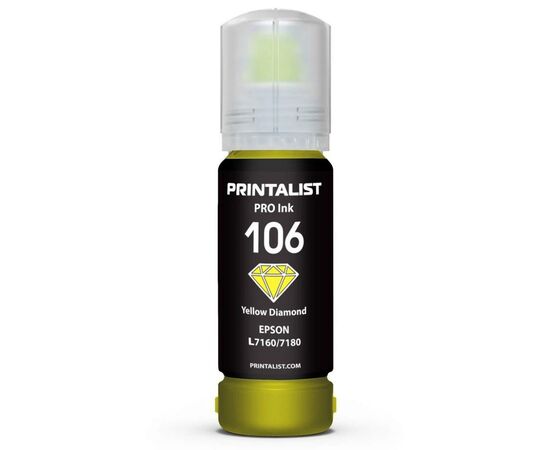 Чернила Printalist Epson L7160/7180 70г Yellow (PL106Y)