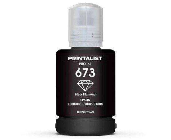 Чернила Printalist Epson L800 140г Black (PL673B)