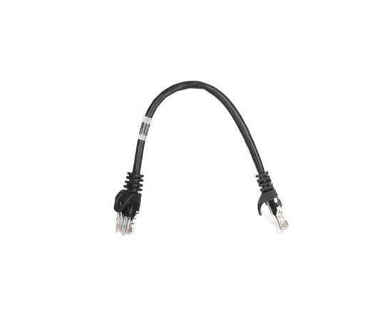 Патч-корд 2E 0.2м, Cat.5e UTP, RJ45, 26AWG ,7/0.16 Cu, PVC, Black (2E-PC5ECOP-020BK), зображення 2 Патч-корд 2E 0.2м, Cat.5e UTP, RJ45, 26AWG ,7/0.16 Cu, PVC, Black (2E-PC5ECOP-020BK), зображення 2