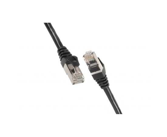 Патч-корд 2E 0.2м, Cat.5e UTP, RJ45, 26AWG ,7/0.16 Cu, PVC, Black (2E-PC5ECOP-020BK)
