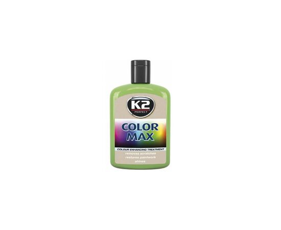 Автополироль K2 COLOR MAX 200ml зеленый (EK020SZ)
