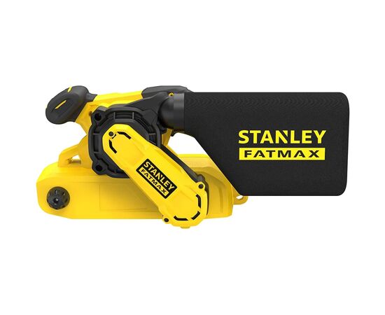 Шлифовальная машина Stanley FatMax, 1010W, размер ленты 533х76 мм, 3.5 кг (FMEW204K), изображение 3 Шлифовальная машина Stanley FatMax, 1010W, размер ленты 533х76 мм, 3.5 кг (FMEW204K), изображение 3