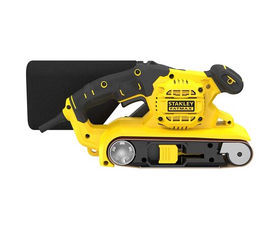 Шлифовальная машина Stanley FatMax, 1010W, размер ленты 533х76 мм, 3.5 кг (FMEW204K), изображение 4 Шлифовальная машина Stanley FatMax, 1010W, размер ленты 533х76 мм, 3.5 кг (FMEW204K), изображение 4