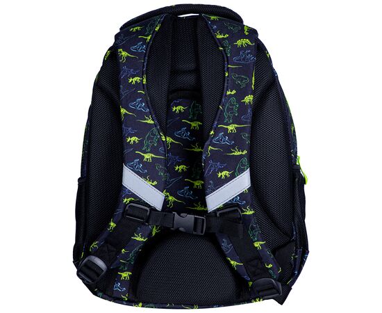 Рюкзак шкільний Astrabag AB330 T-Rex Neon Чорний із зеленим (502023064), зображення 6 Рюкзак шкільний Astrabag AB330 T-Rex Neon Чорний із зеленим (502023064), зображення 6