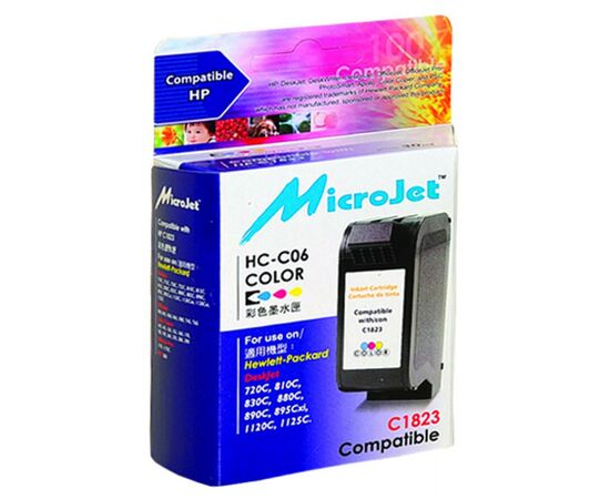 Картридж Microjet для HP №23 Color (C1823D) (HC-C06)