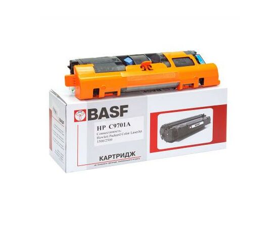 Картридж BASF для HP CLJ 1500/2500 аналог C9701A Cyan (KT-C9701A)