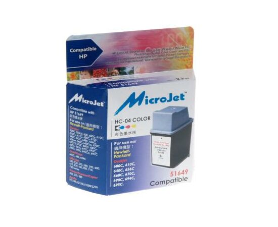Картридж Microjet для HP №49 Color (HC-04)