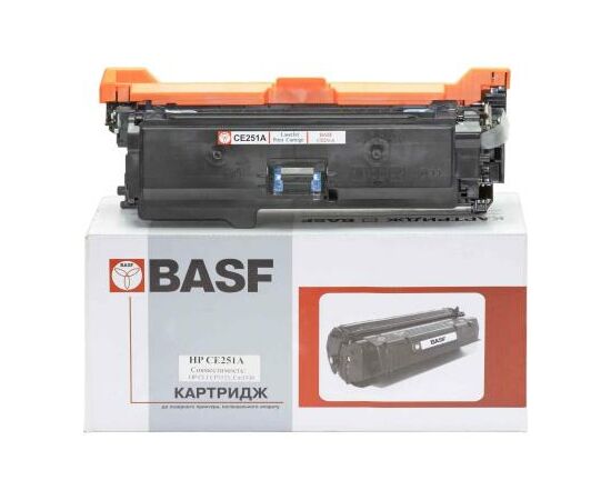 Картридж BASF для HP CLJ CM3530/CP3525 Cyan (KT-CE251A)