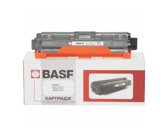 Картридж BASF для Brother HL-3140CW/DCP-9020CDW аналог TN241Y Yellow (KT-TN241Y)