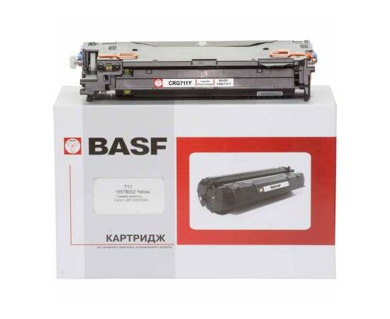 Картридж BASF для Canon LBP-5300/5360 аналог 1657B002 Yellow (KT-711-1657B002)