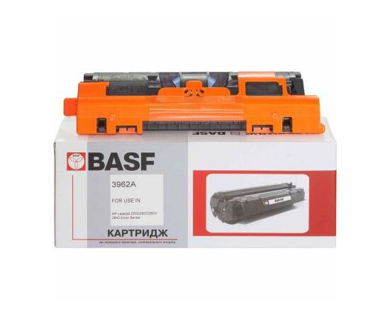 Картридж BASF для HP CLJ 2550/2820/2840 аналог Q3962A Yellow (KT-Q3962A)