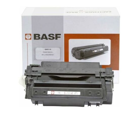 Картридж BASF для HP LJ 2410/2420/2430 аналог Q6511X Black (KT-Q6511X)