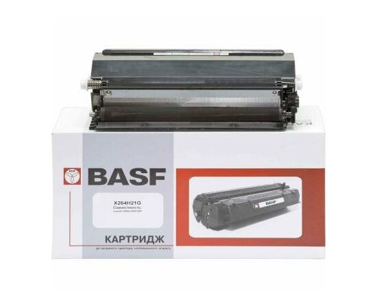 Картридж BASF для Lexmark X264/X363/X364 аналог X264H21G Black (KT-X264H21G)