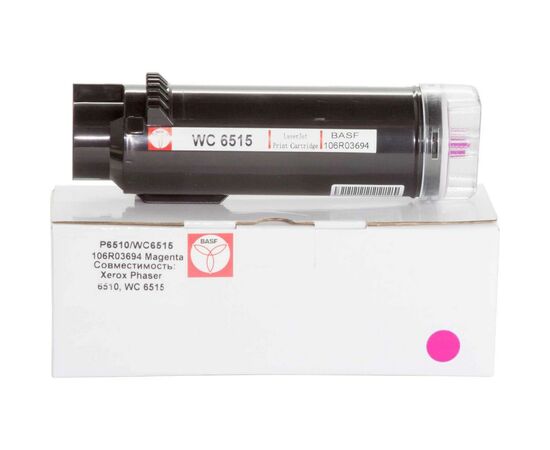 Тонер-картридж BASF Xerox Ph 6510N/WC6515N/6515DN Magenta (KT-106R03694)
