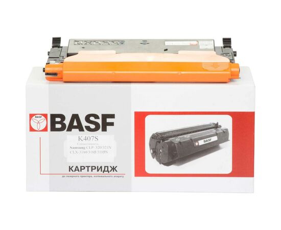 Картридж BASF для Samsung CLP-320/320N/325/CLX-3185 Black (KT-CLTK407S)