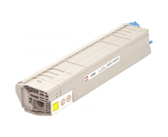 Тонер-картридж BASF OKI C810 Yellow 44059117/44059105 (KT-C810Y), изображение 3 Тонер-картридж BASF OKI C810 Yellow 44059117/44059105 (KT-C810Y), изображение 3