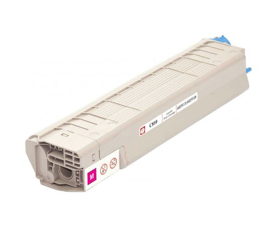 Тонер-картридж BASF OKI C810 Magenta 44059118/44059106 (KT-C810M), изображение 3 Тонер-картридж BASF OKI C810 Magenta 44059118/44059106 (KT-C810M), изображение 3