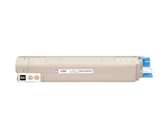 Тонер-картридж BASF OKI C810 Black 44059120/44059108 (KT-C810K), изображение 2 Тонер-картридж BASF OKI C810 Black 44059120/44059108 (KT-C810K), изображение 2