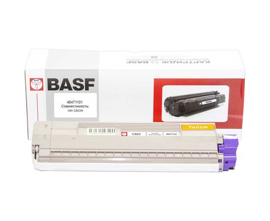 Тонер-картридж BASF OKI C822/823/833dn Yellow 46471101 (KT-46471101)