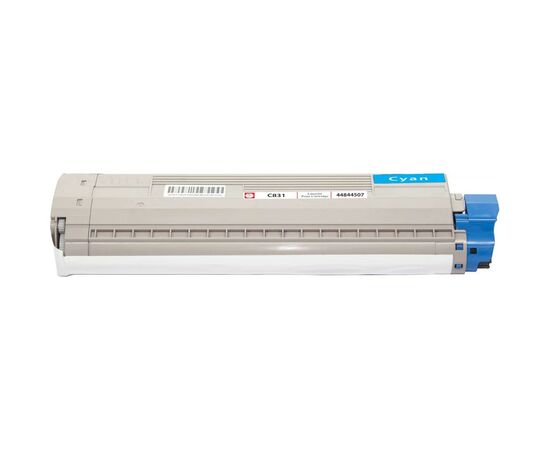 Тонер-картридж BASF OKI C831/841 Cyan, 44844507 (KT-44844507), изображение 2 Тонер-картридж BASF OKI C831/841 Cyan, 44844507 (KT-44844507), изображение 2