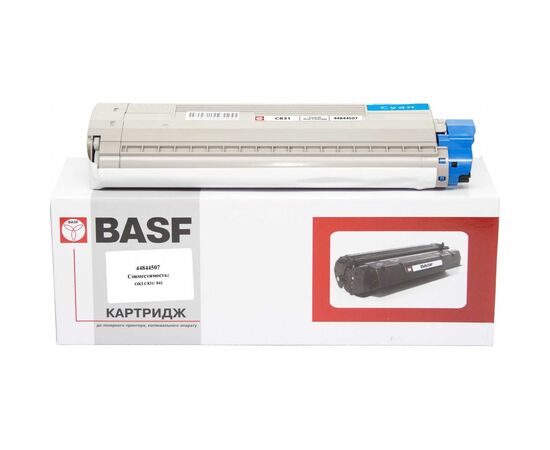 Тонер-картридж BASF OKI C831/841 Cyan, 44844507 (KT-44844507)
