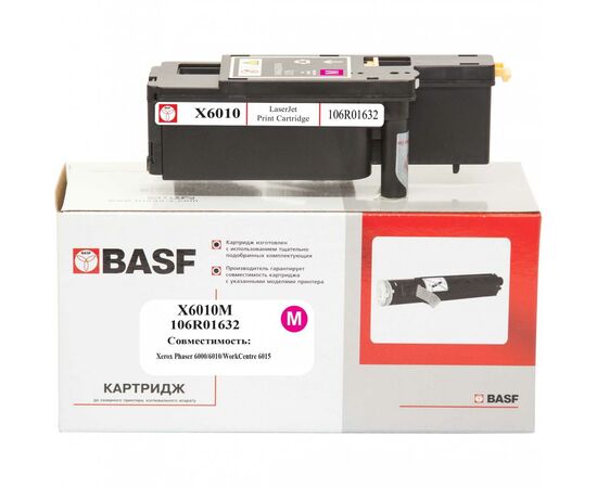 Тонер-картридж BASF Xerox Ph 6000/6010N Magenta 106R01632 (KT-X6010M)