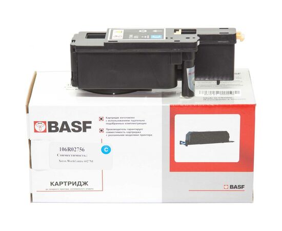 Тонер-картридж BASF Xerox Ph 6020/6022/WC6025/6027 Cyan 106R02756 (KT-106R02756)