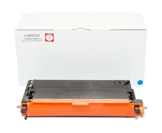 Тонер-картридж BASF Xerox Ph 6180 Cyan 113R00723 (KT-113R00723)