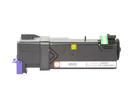 Тонер-картридж BASF Xerox Ph 6500/WC6505 Yellow 106R01603 (KT-106R01603), изображение 2 Тонер-картридж BASF Xerox Ph 6500/WC6505 Yellow 106R01603 (KT-106R01603), изображение 2