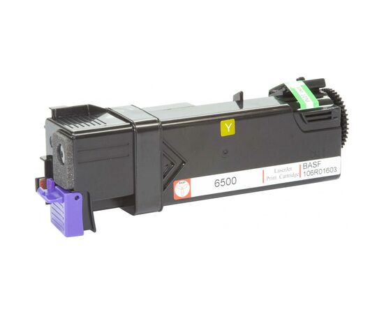 Тонер-картридж BASF Xerox Ph 6500/WC6505 Yellow 106R01603 (KT-106R01603), изображение 3 Тонер-картридж BASF Xerox Ph 6500/WC6505 Yellow 106R01603 (KT-106R01603), изображение 3