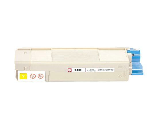 Тонер-картридж BASF OKI C5650/5750 Yellow 43872305/43872321 (KT-C5650Y), изображение 2 Тонер-картридж BASF OKI C5650/5750 Yellow 43872305/43872321 (KT-C5650Y), изображение 2