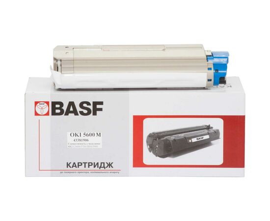 Тонер-картридж BASF OKI C5600/5700 Magenta 43381906 (KT-C5600M-43381906)