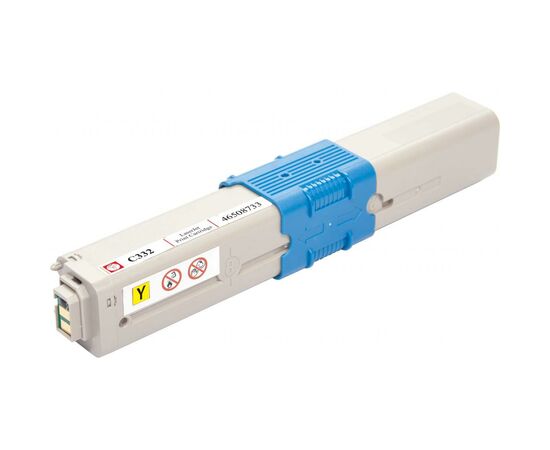 Тонер-картридж BASF OKI C332/MC363 Yellow 46508733 (KT-46508733), изображение 3 Тонер-картридж BASF OKI C332/MC363 Yellow 46508733 (KT-46508733), изображение 3