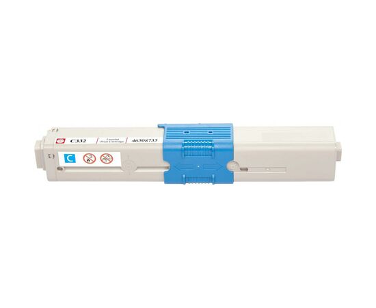 Тонер-картридж BASF OKI C332/MC363 Cyan 46508735 (KT-46508735), изображение 2 Тонер-картридж BASF OKI C332/MC363 Cyan 46508735 (KT-46508735), изображение 2