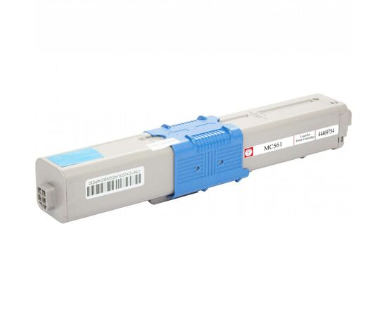 Тонер-картридж BASF OKI C510/511/530 Cyan 44469754 (KT-MC561C), изображение 3 Тонер-картридж BASF OKI C510/511/530 Cyan 44469754 (KT-MC561C), изображение 3